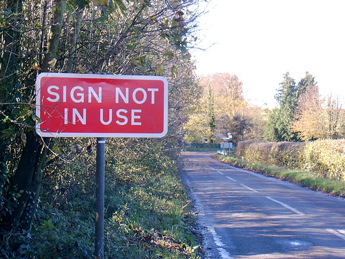 [Bild: sign-not-in-use.jpg?w=500&h=375]